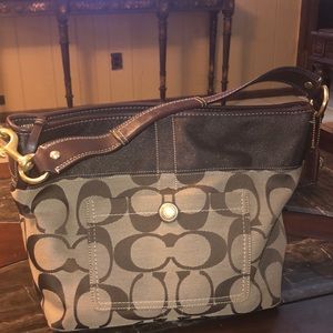 Coach Purse Brown Great Condition